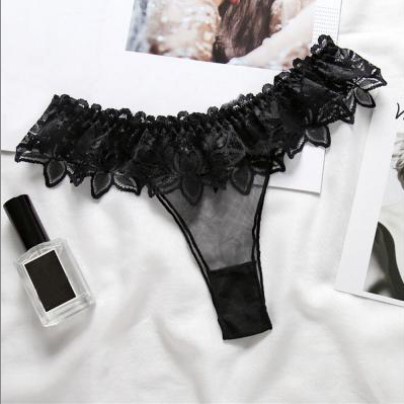 Quần Lót Lọt Khe Lưng Thấp Siêu Mỏng Không Đường May Thêu Họa Tiết Nhiều Màu Tùy Chọn Quyến Rũ Cho Nữ 2life