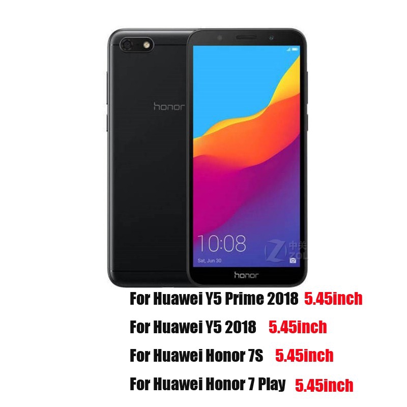 Ốp Lưng Silicone Có Giá Đỡ Tiện Dụng Cho Huawei Y5 Lite 2018 / Y5 Prime 2018 / Y5 2018 / Honor 7a / Honor 7s / Honor 7 Play / Enjoy 7 / 5.45inch