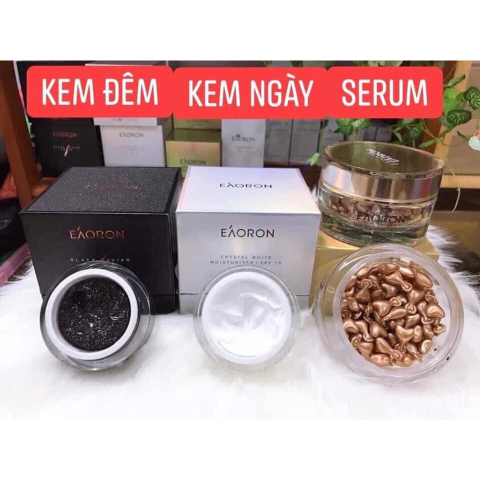 Kem Dưỡng Da Trứng Cá Hồi EAORON Caviar Úc Ngày/ Đêm CSD03