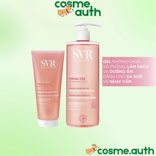 Gel rửa mặt svr gel lavant topialyse làm sạch không chứa xà phòng cho da khô và nhạy cảm