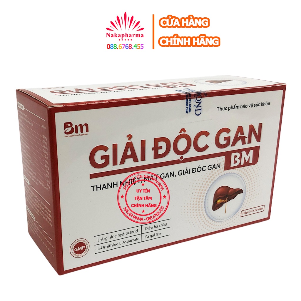 Giải Độc Gan BM  – Giúp thanh nhiệt, mát gan, hỗ trợ tăng cường chức năng gan