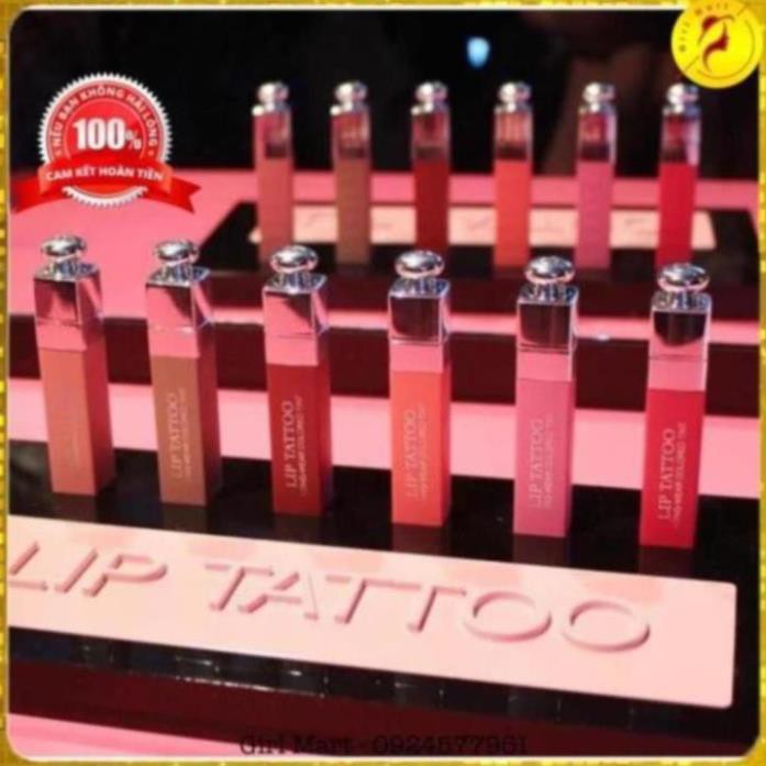 Dior Addict Lip Tattoo chính hãng mới nhất đáng mua nhất mọi thời đại son màu cam đất, cam đỏ, đỏ berry, hồng san hô