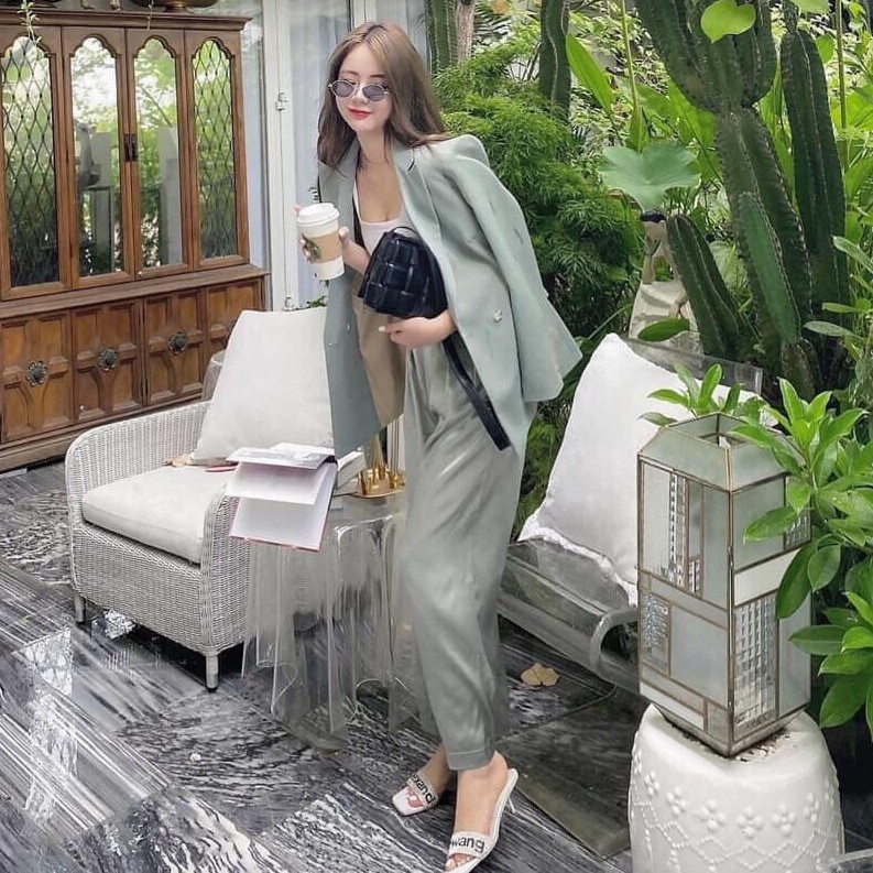 Áo vest xenh cho nữ
