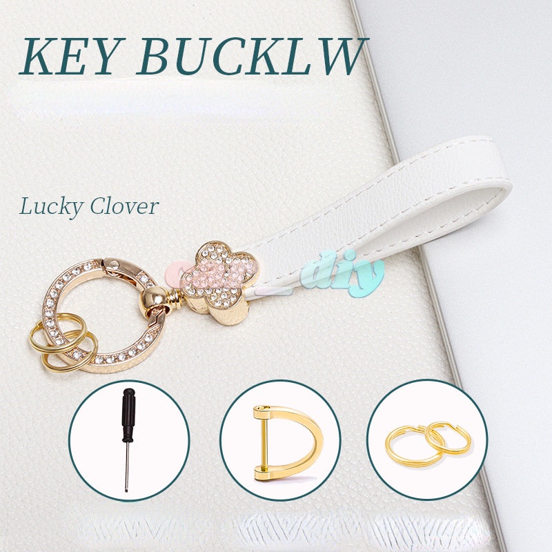 Móc Chìa Khóa Xe Hơi Bằng Da Họa Tiết Hoạt Hình Sáng Tạo