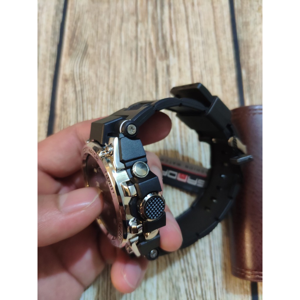 Đồng hồ thể thao nam SANDA 739 dây khớp nhựa vòng cung SD03-GOZID.WATCHES