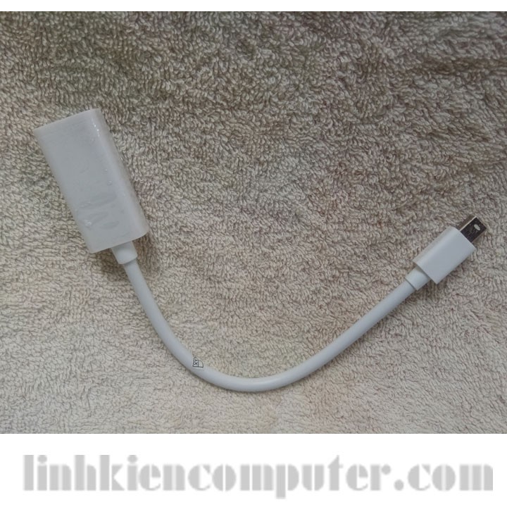 Cáp Mini DisplayPort to HDMI|Cáp chuyển đổi Mini DisplayPort ra cổng HDMI dùng cho laptop,laptop táo