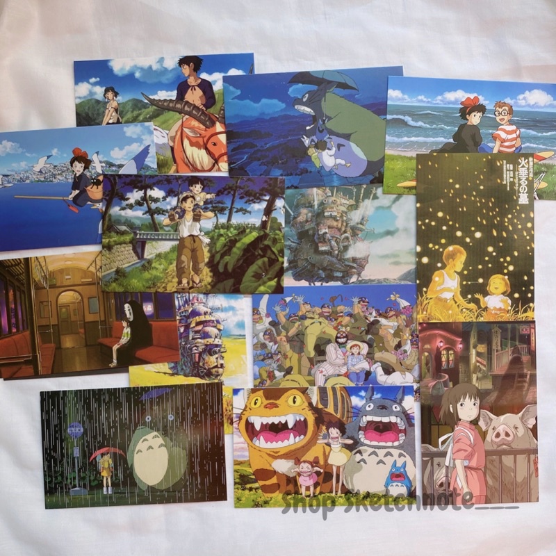 30 tấm Postcard hoạt hình anime pc00111