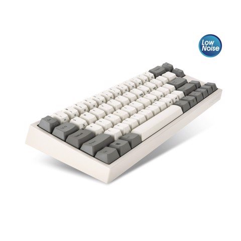 Bàn Phím Cơ Có Dây Leopold FC660C White Grey Silent Topre Switch Hàng Chính Hãng