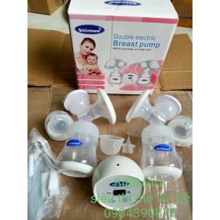 MÁY HÚT SỮA ĐIỆN ĐÔI SHINMOM - NHẬT BẢN với 12 cấp độ hút sữa