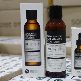 Nước Hoa Hồng Dưỡng Trắng Da Mờ Thâm Some By Mi Galacomyces Pure Vitamin C Glow Toner