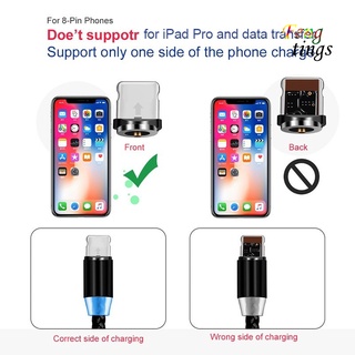 Cáp sạc nam châm cổng Micro USB Type C cho iPhone Android
