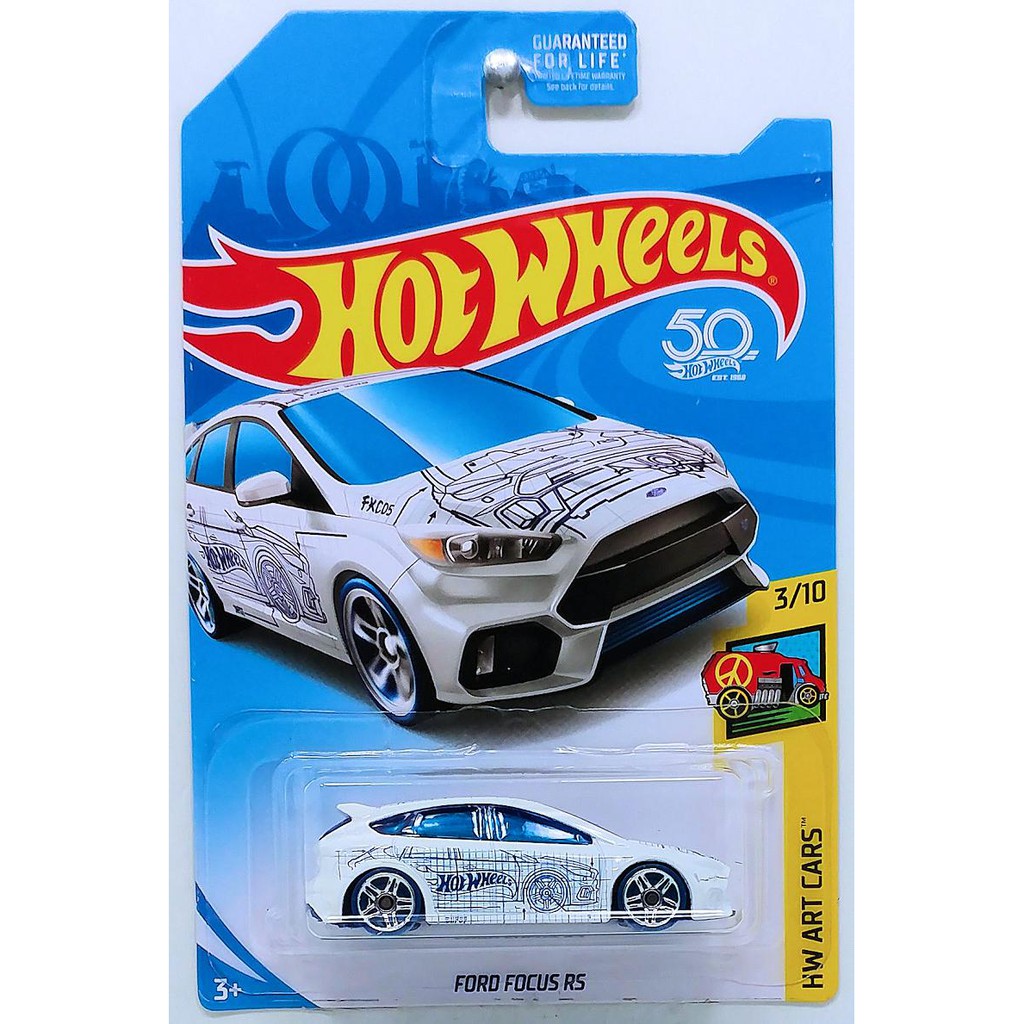 Xe mô hình Hot Wheels '16 Ford Focus RS FKC05