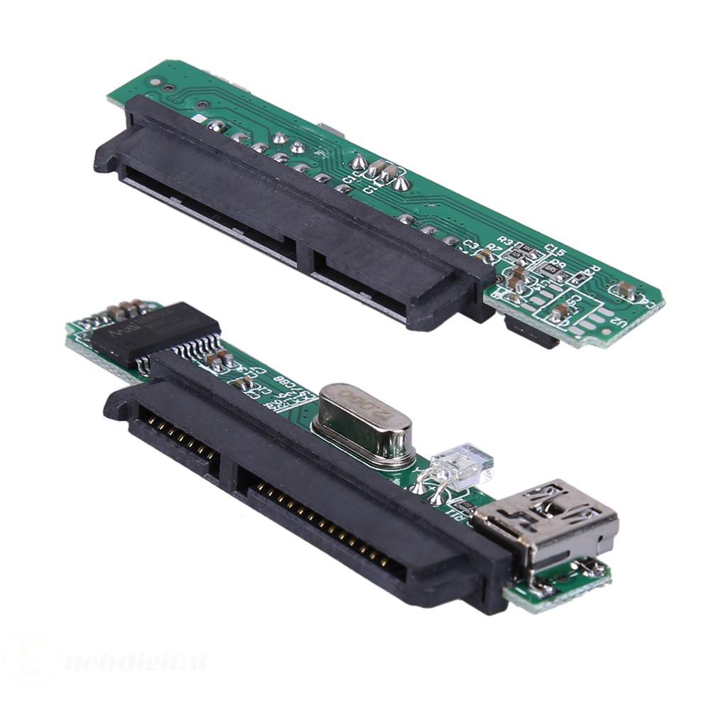 Bộ Chuyển Đổi 2.5 "Sata Female Hdd Ssd Usb 2.0 Sang 7 + 15pin Sata | BigBuy360 - bigbuy360.vn