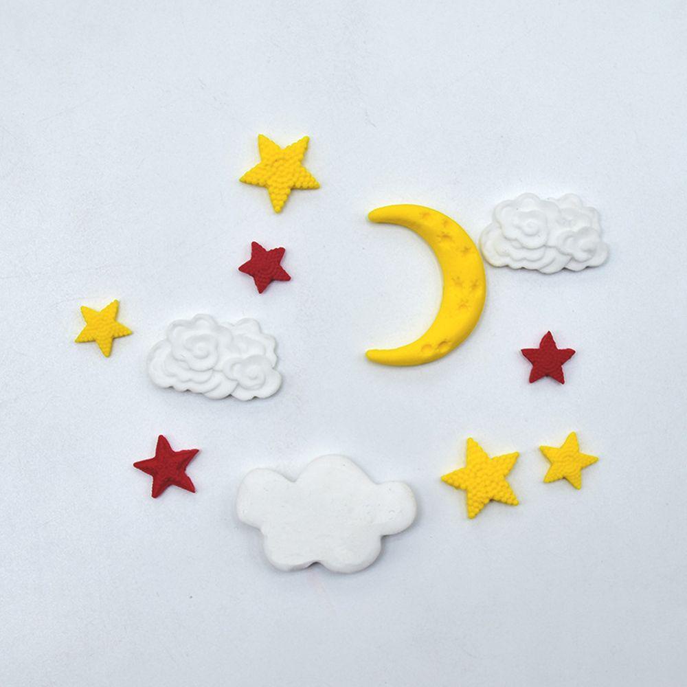 Khuôn Silicone Tạo Hình Cầu Vồng Làm Bánh DIY
