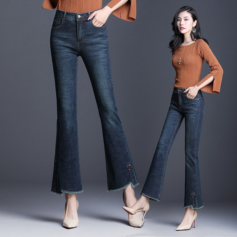 QUẦN JEAN ỐNG LOE HÀNG NHẬP CAO CẤP
