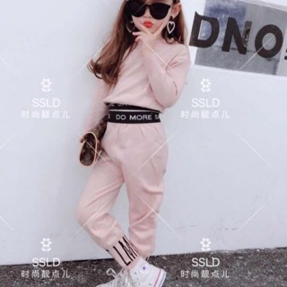 Bộ cotton cho bé gái