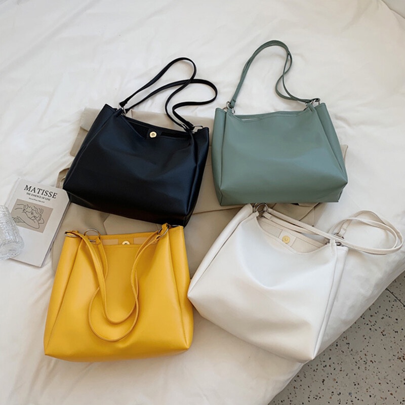 Túi đeo vai YADOU cỡ lớn thời trang phong cách Hàn Quốc cho nữ