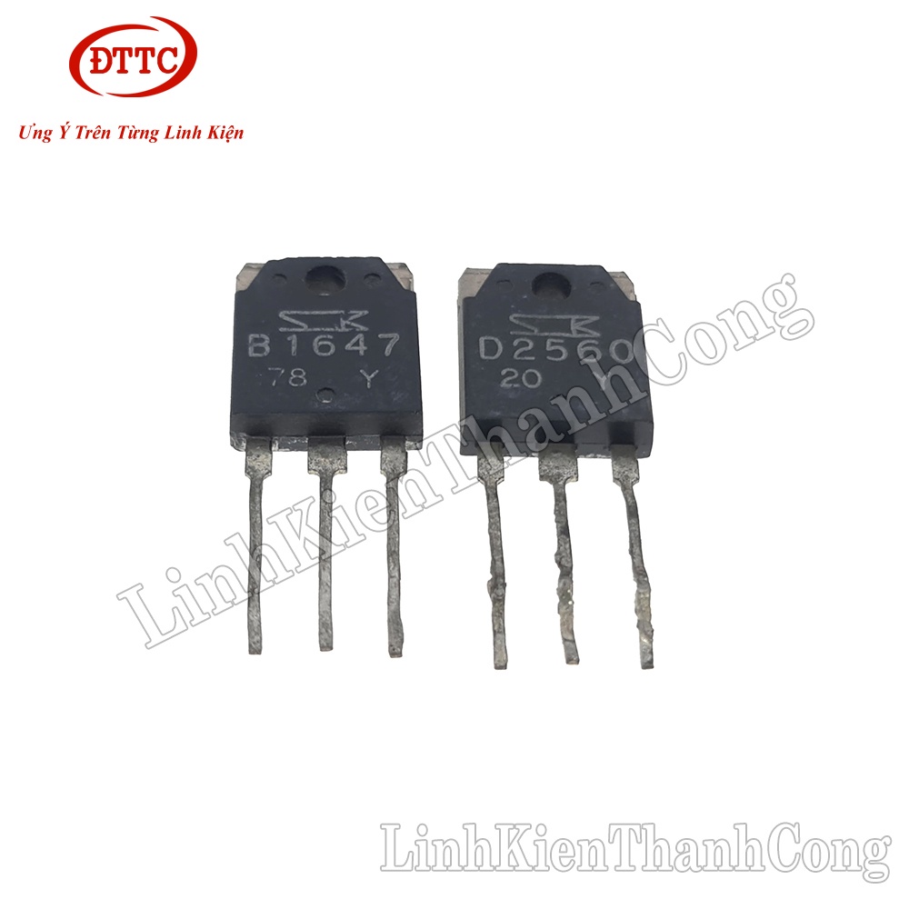 Cặp B1647 D2560 Sanken Tháo Máy