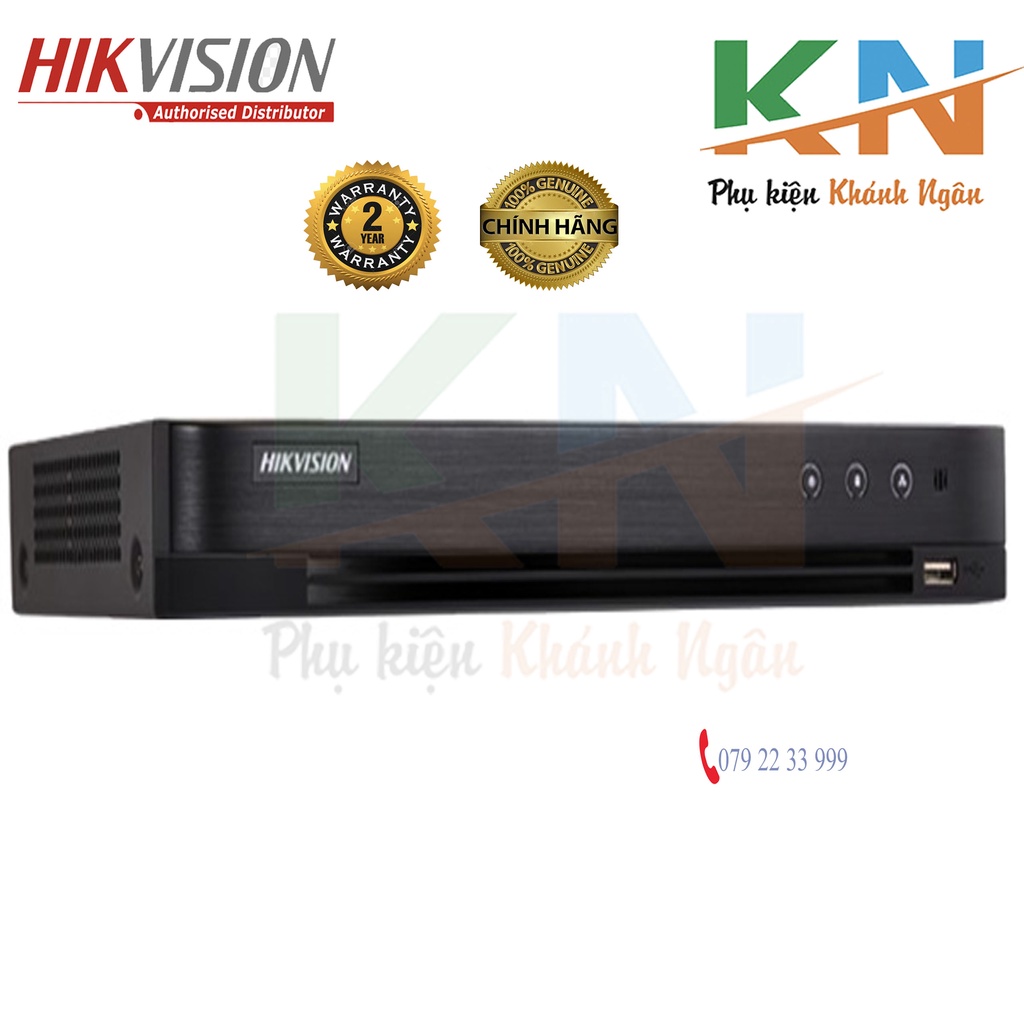 Đầu ghi hình Hikvision DS - 7208 HUHI - K1/E HDTVI cho mắt camera 5.0MP có 8 kênh