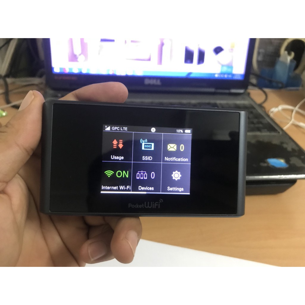 Bộ phát Wifi 4G ZTE - Softbank 303ZT Đen, 3G/4G Mifi LTE, Huawei 303HW Tốc Độ 150 Mbps | BigBuy360 - bigbuy360.vn