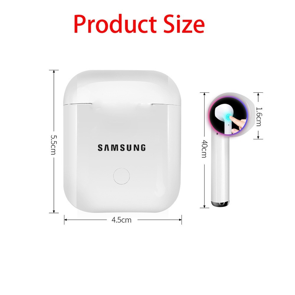 Samsung 12 Inpods Bluetooth Earphone 5.0 Wireless Headphone Earbud Touch Control Pop UpTWS Headset