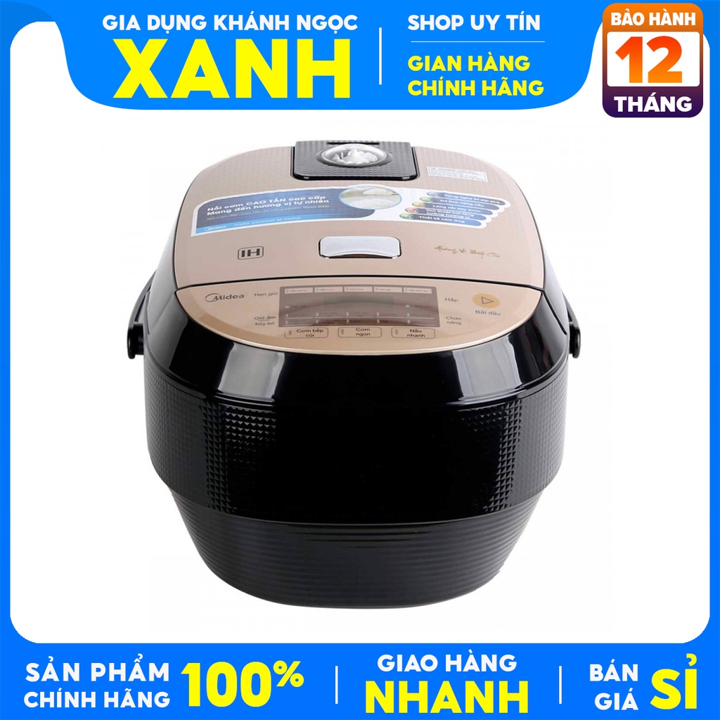Nồi cơm điện cao tần Midea 1.5 lít MB-HS4007- MỚI 100% -Số người ăn 4- 6 người Công suất 1250W