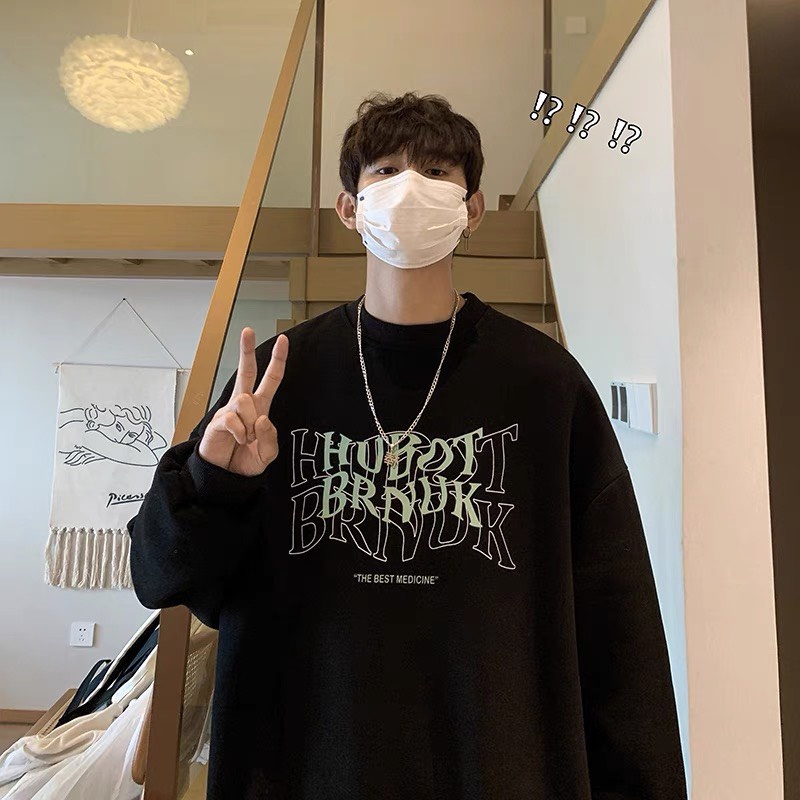 [ Mã 12FASHIONSALE1 giảm 10K đơn 50K ] Áo sweater nỉ nam nữ form rộng chất dày dặn hàng đẹp SWE09 | BigBuy360 - bigbuy360.vn