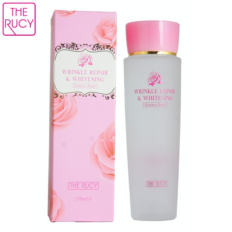 Nước hoa hồng dưỡng trắng The Rucy Wrinkle Repair &amp; Whitening Essence Toner 150ml