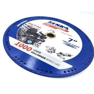 CẮT TẤT CẢ TRONG 1: Lưỡi cắt sắt kim cương đa năng cho máy tua nhanh 180mm/7'' SENKA