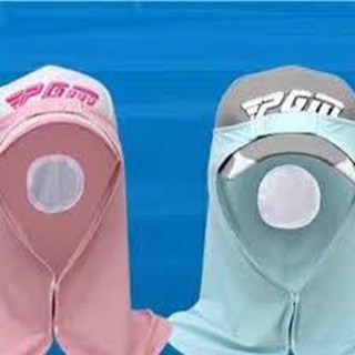 Khăn Chùm Mũ Chống Nắng,Cho Các Golfer - Che Mặt Chống Nắng PGM