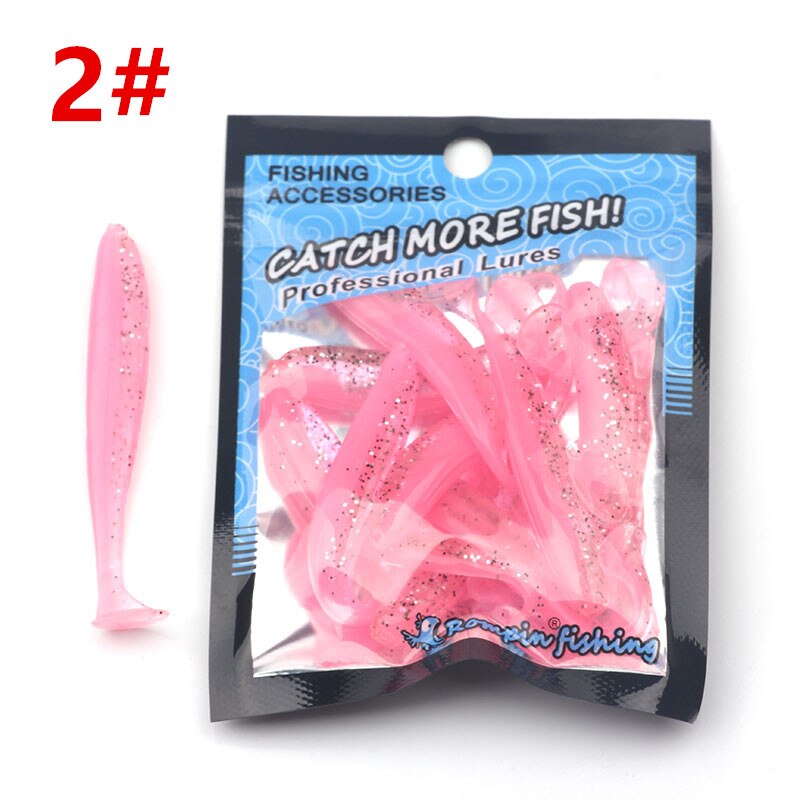 Set 10 Mồi Giả Dùng Cho Câu Cá 5.5cm 7cm