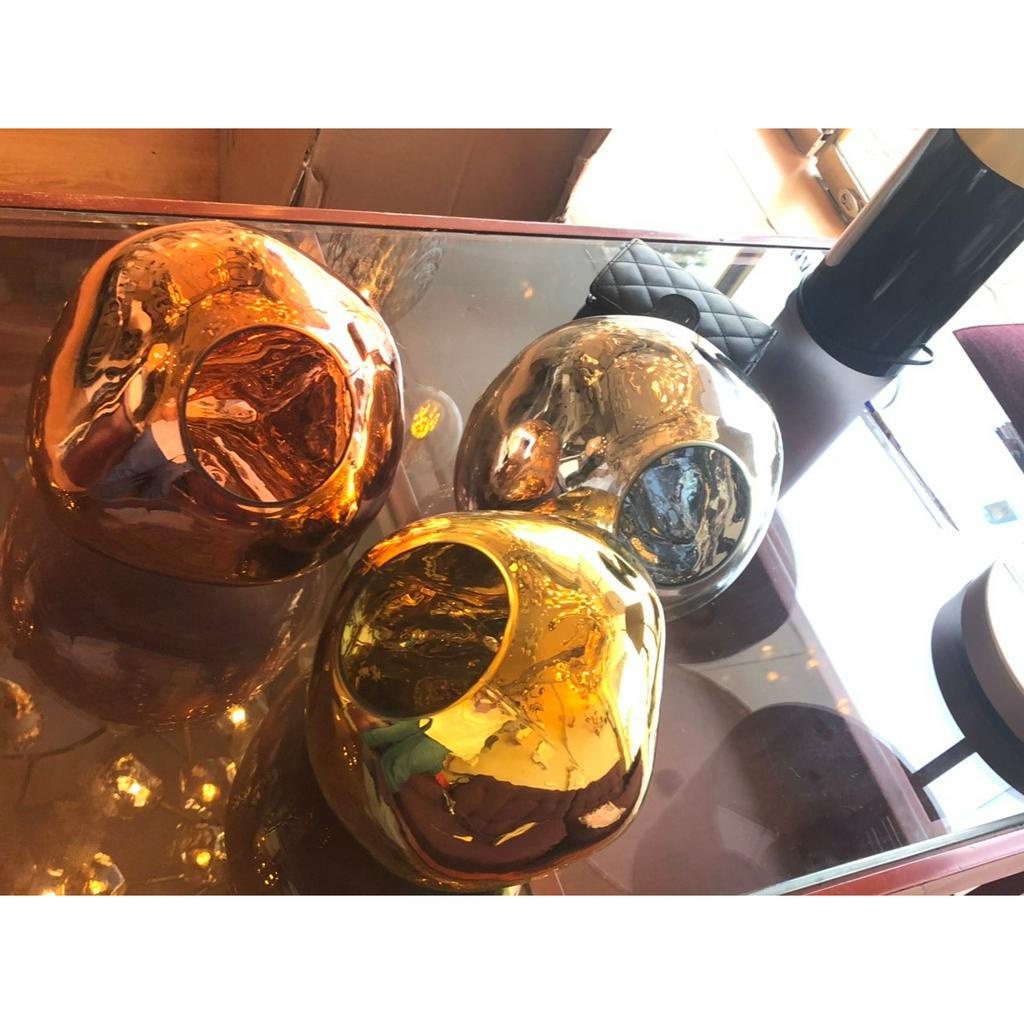 Đèn thả Thủy Tinh Nham Thạch D22 Hiện Đại, Đèn thông tầng trang trí nội thất ĐỘC ĐÁO