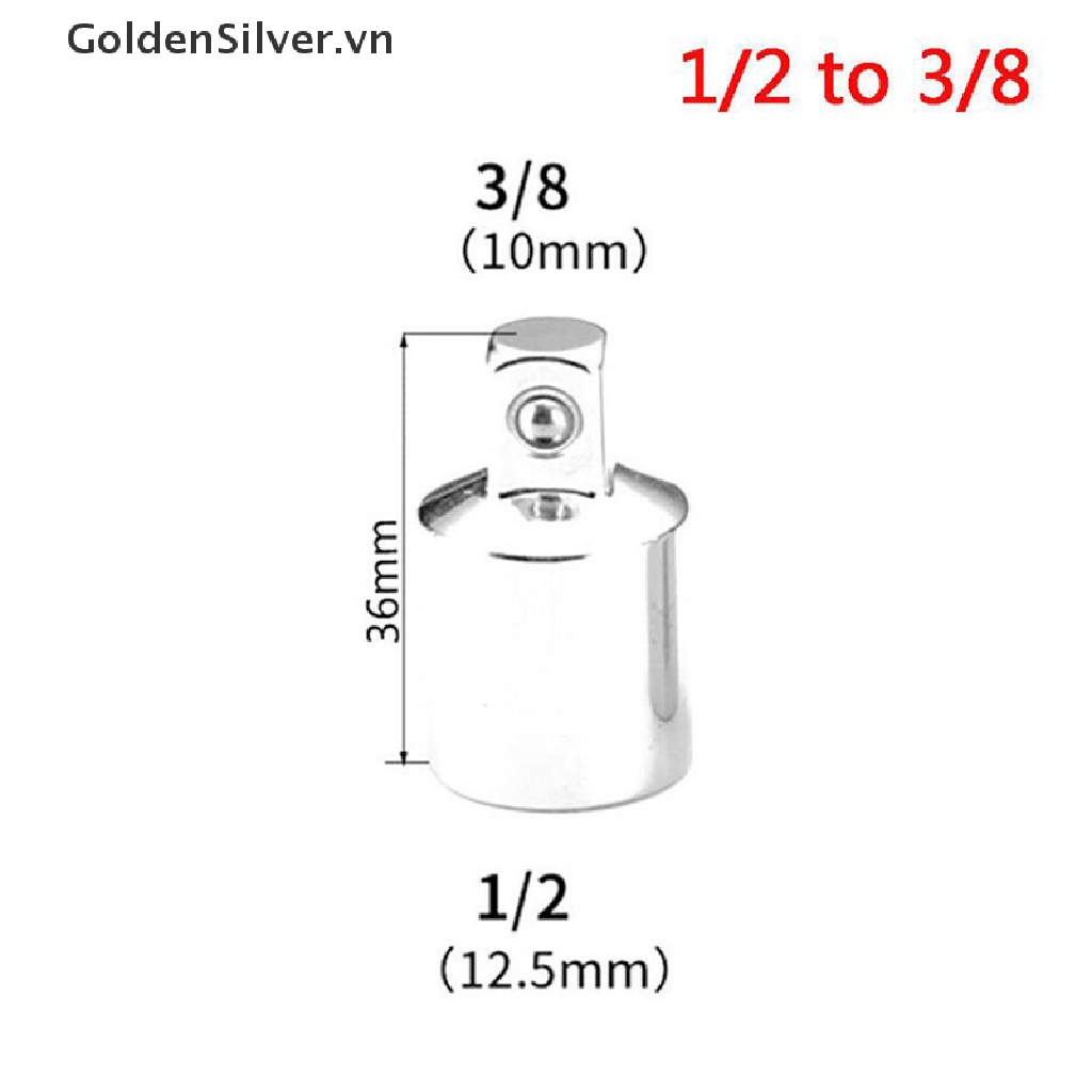 Đầu Chuyển Đổi Ổ Đĩa 3 / 8 &quot;Sang 1 / 4&quot; 1 / 2 inch Tiện Dụng