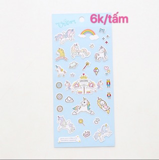 Sticker Unicorn dễ thương