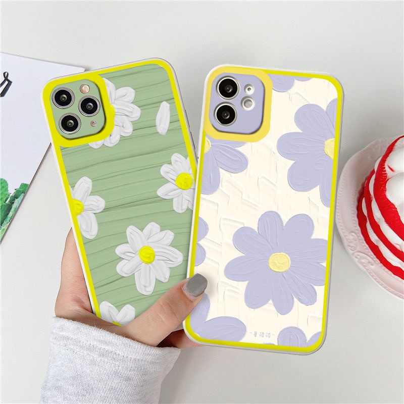 Ốp lưng iPhone ốp hoa sơn màu nhám từ iP 6 đến 13 promax