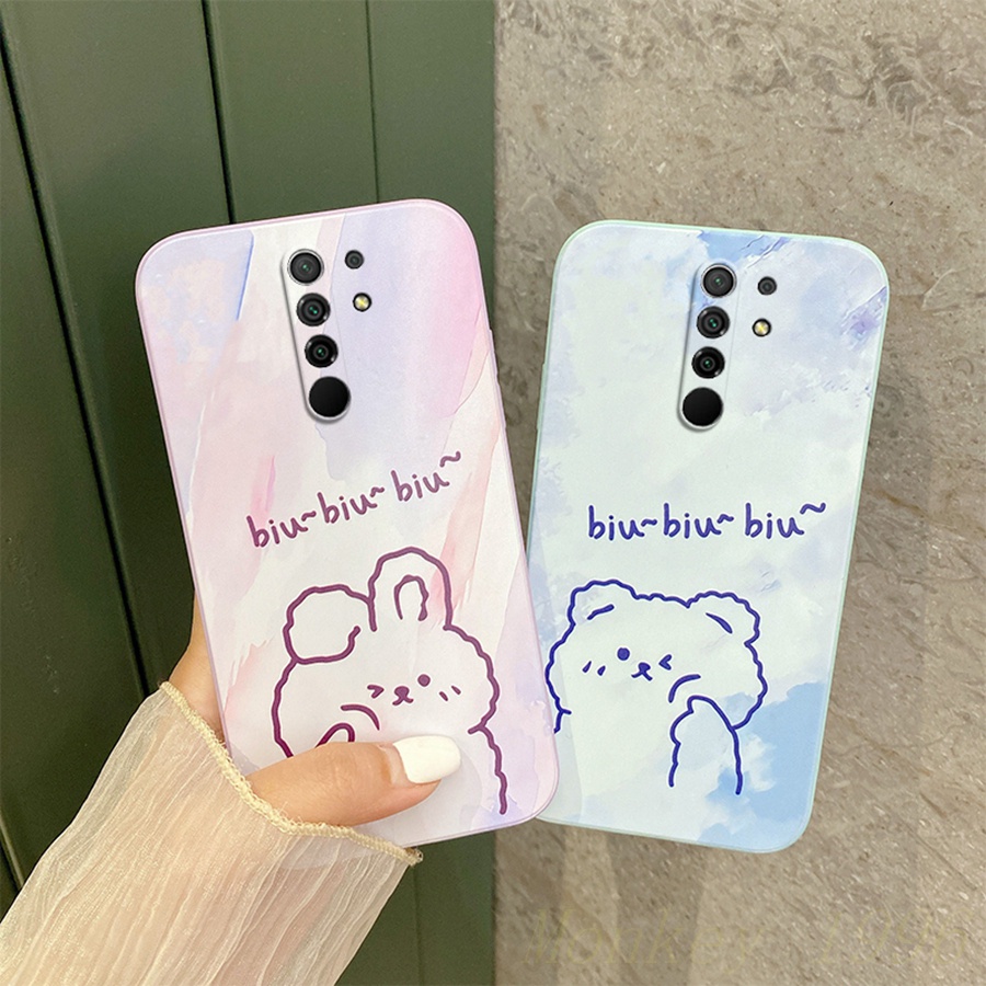 ốp lưng Redmi 9 tpu Ốp Điện Thoại tpu Mềm Chống Vỡ Họa Tiết Hoạt Hình Cho Redmi 9