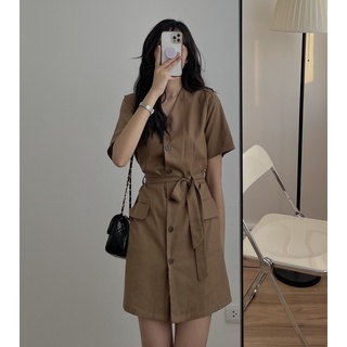 Váy cổ tim 9582