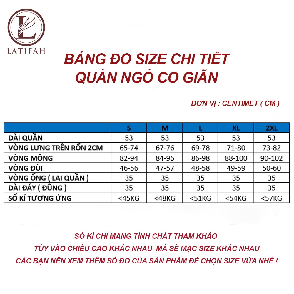 Quần short ngố jean co giãn LATIFAH trơn căn bản QS024 dễ phối đồ phong cách trẻ trung năng động