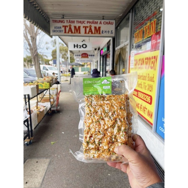 Cô Út Sài Gòn - Cơm Cháy Sốt Mắm Hành/Hàng đi nước ngoài - 250gr