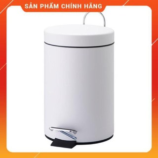 Có sẵn có sẵn thùng rác ikea vorgod 3l trắng chính hãng ikea thụy điển
