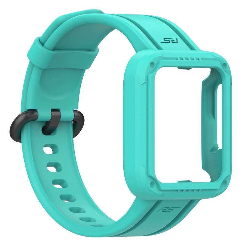 Dây Đeo Thay Thế Chất Liệu Silicon Màu Trơn Cho MI Watch lite 1 2