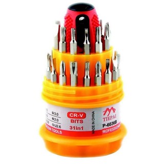 Bộ Tua Vít Đa Năng 31 Món Chuyên Dụng Tô Vít 2 Cạnh Tô Vít 4 Cạnh
