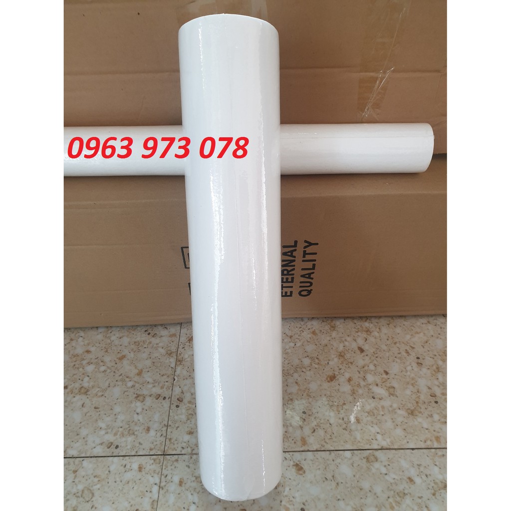 CỐC LỌC THÔ 20 IN  LỌC ĐẦU NGUỒN NƯỚC. Tặng giá treo và tay vặn