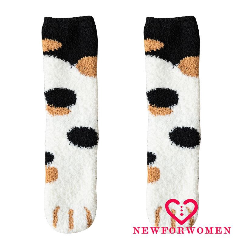Tất chân giữ ấm in hình mèo dễ thương
