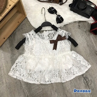 Áo ren kiểu dáng peplum