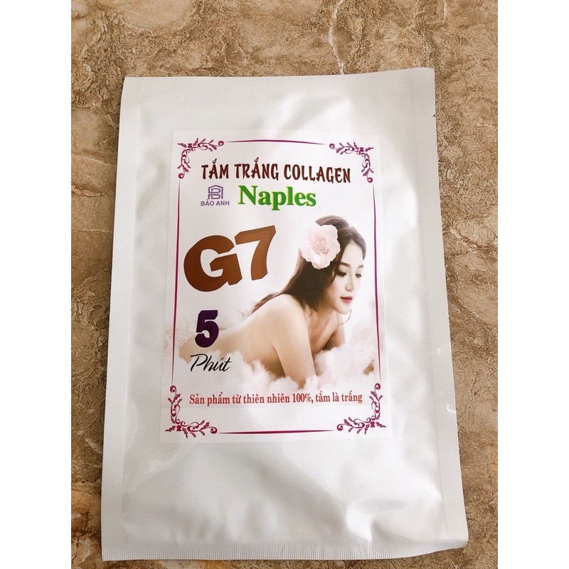 Tắm collagen g7 5 phút