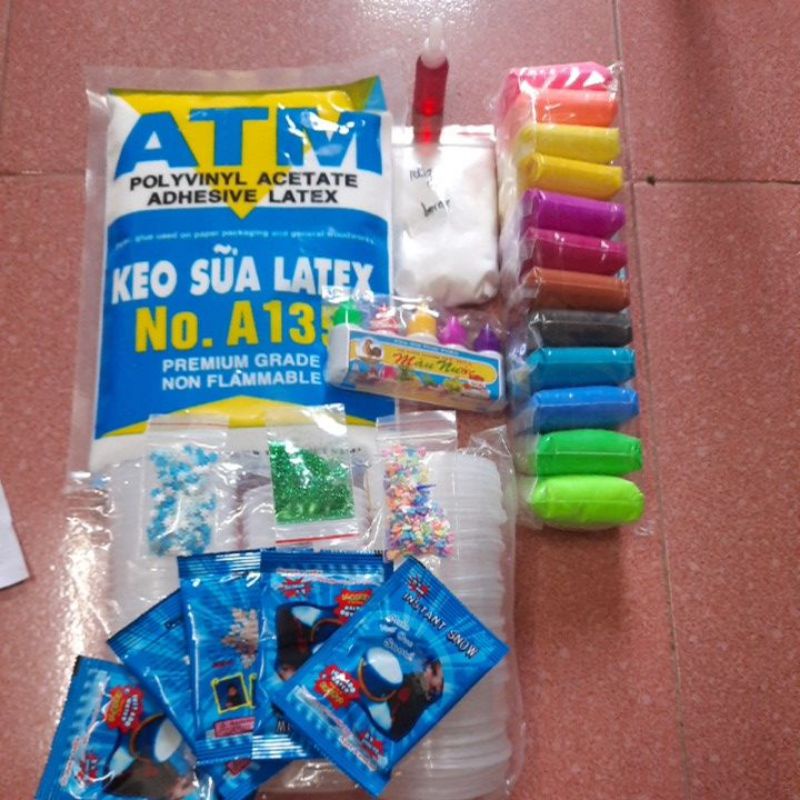 Bộ kit làm slime đầy đủ 200k
