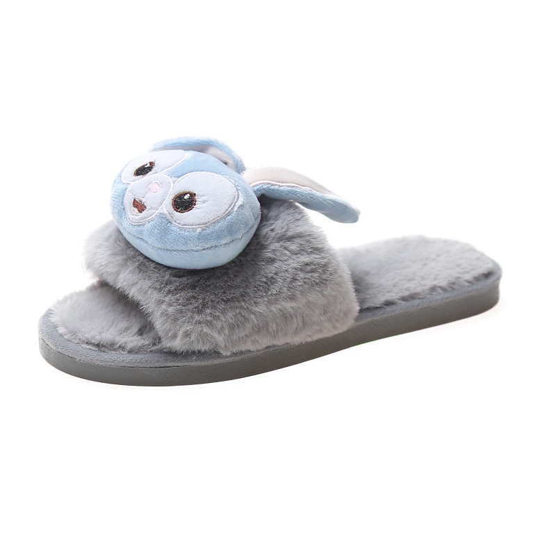 Dép Bông Đi Trong Nhà Hình Melody Kuromi Stellalou Cinnamon YB2 Dễ Thương