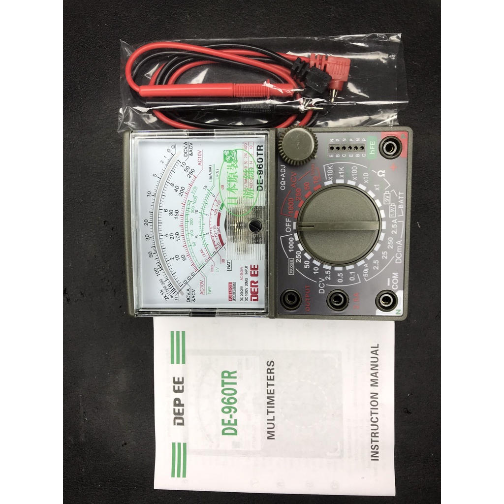 ĐỒNG HỒ ĐO VẠN NĂNG DEPEE DE-960TR