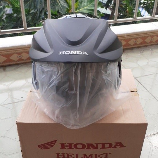 Mũ Bảo Hiểm 3/4 Honda TRX3 Nhập Khẩutheo Xe Sonic Từ Indonesia